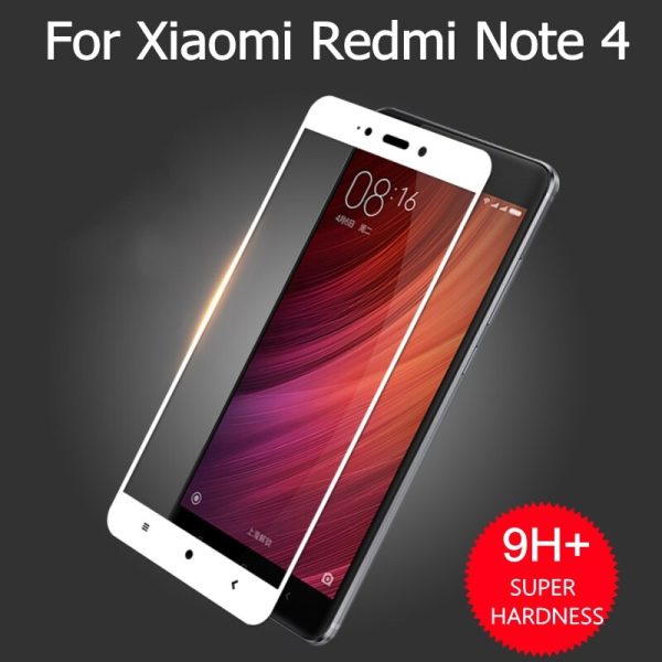 Redmi Note 4 Original 2.5D Curved Edge to Edge to Edge Tempered Glass
