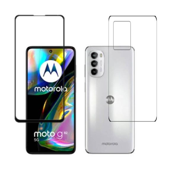 Moto G82 5G Front and Back Tempered Glass