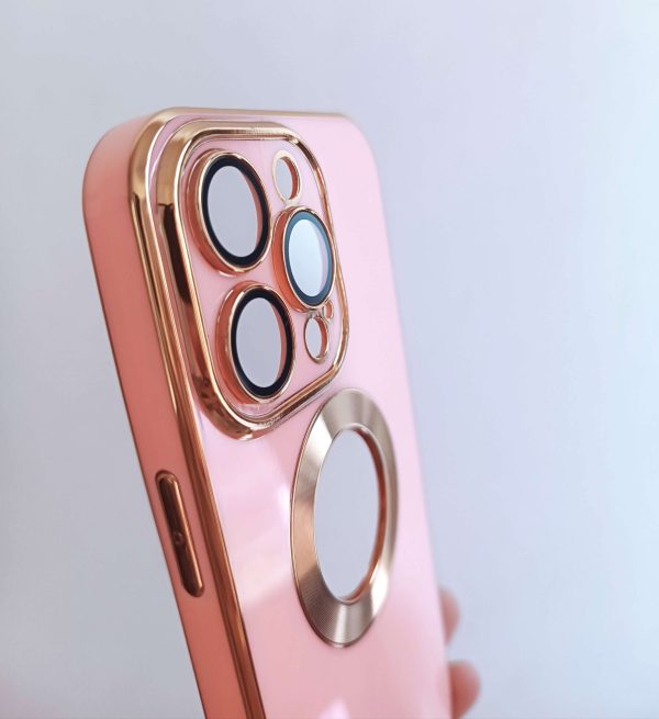 iPhone 14 Pro/14 Pro Max Golden Back Cover | Premium Back Case
