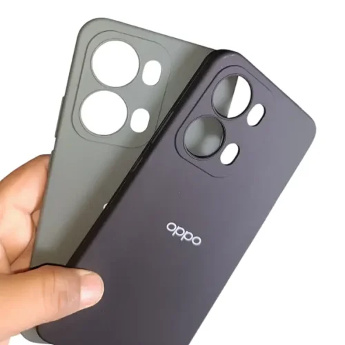 Reno 13 Pro 5G Silicon Back Cover With Camera Protection - Image 3